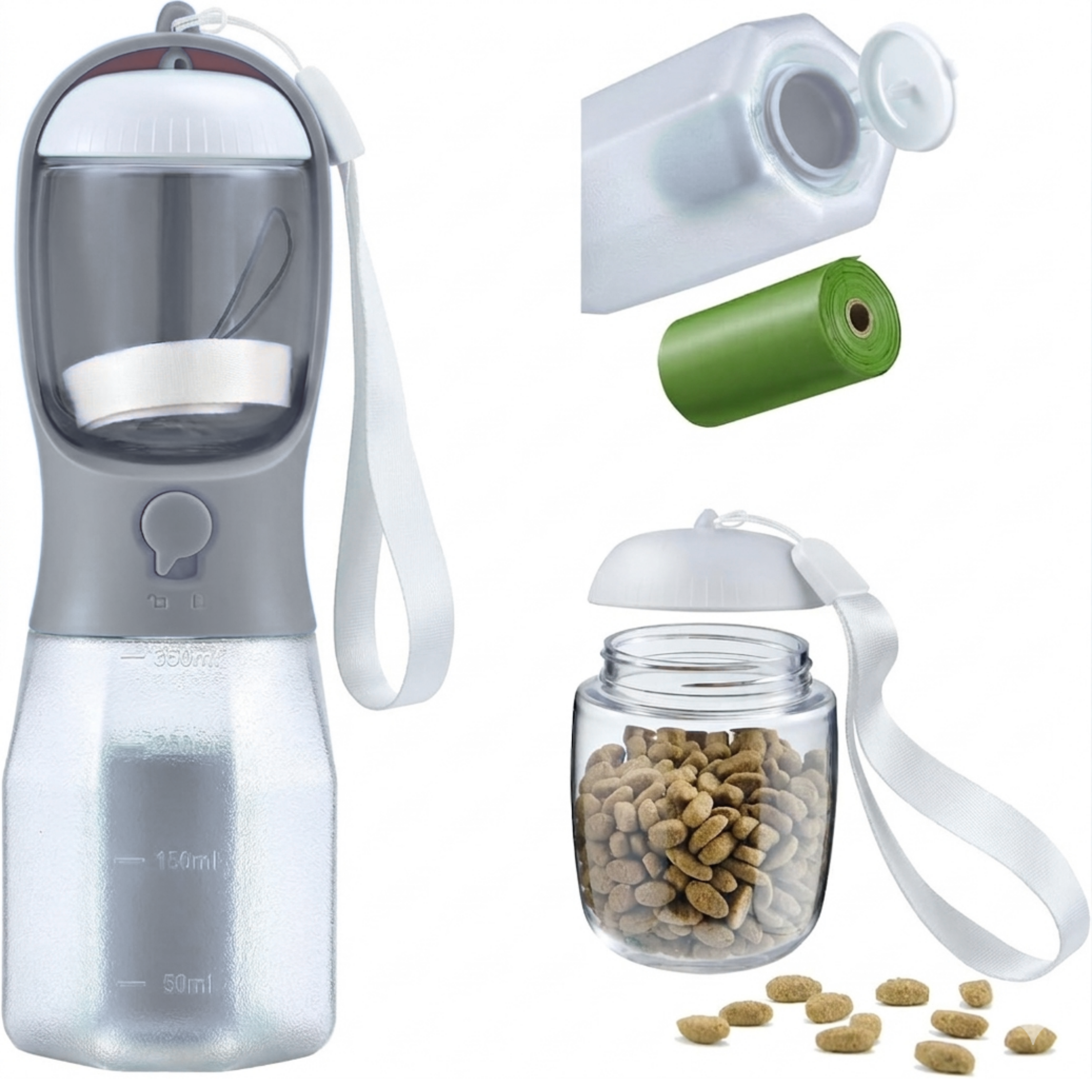 Dog Water Bottle 3 in 1